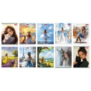 Блокнот А6 32л. 32ЗК6лВ1 Прекрасные незнакомки