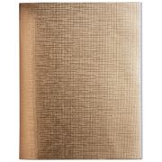 Тетрадь 96л. лин. бумвинил METALLIC Золото 96Т5бвВ2