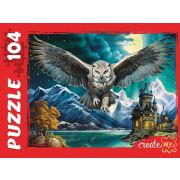 Пазлы 104эл. Ф104-3876 ПОЛЕТ НОЧНОЙ СОВЫ