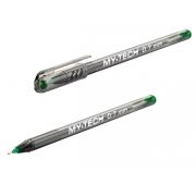Ручка шарик. «MY-TECH» 0,7mm -зеленая 2240