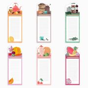 Блок для записи на магните с карандашом 10*28 49768 Мои заметки