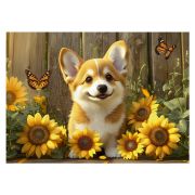 Пазлы 120эл. PZL-120/05 Корги в подсолнухах