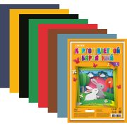 Картон цветной бархат. А4 7л. 7цв. «deVENTE» 8114905