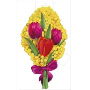 Плакат А4 59,519,00 Тюльпаны и мимоза