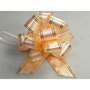 Бант-шар 3,2см «Золотая полоса» БА-Ш32мL в ассорт.