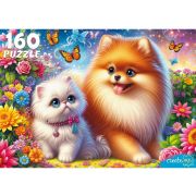 Пазлы 160эл. Ф160-4541 Друзья в волшебном саду