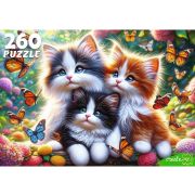 Пазлы 260эл. Х260-4549 Котята и бабочки