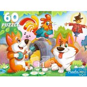 Пазлы 60эл. П60-6306 ЗАБАВНЫЕ КОРГИ