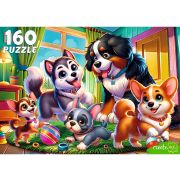 Пазлы 160эл. Ф160-6641 Щенки в комнате