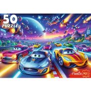 Пазлы 50эл. УК50-0215 КРУТОЙ ВИРАЖ В КОСМОСЕ