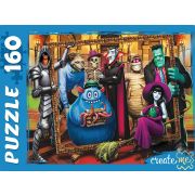 Пазлы 160эл. ПУ160-7720 Семейка-монстров