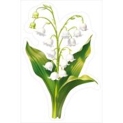 Украшение на скотче А5 5.0002402 «Ландыш»