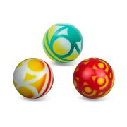 Мяч резин. 100мм, Окраш. по трафарету