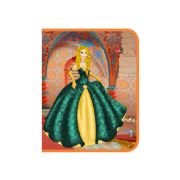 Папка д/тетрадей А5 молния вокруг печать ПМ-А5-04 «Королевна»