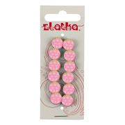 Бусина «Zlatka» полимерная глина 10мм  12 шт клубничка
