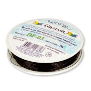 Леска для бисеропл. нейлон DF-02 d 0.2мм 100м ±0.5 м №02 черн