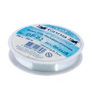 Леска для бисеропл. нейлон DF-02 d 0.2 мм 100м ±0.5 м №01 белый