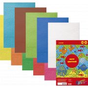 Набор листов фетра А4 10цв.,10л. «deVENTE. Яркие цвета» 8040681 толщина 1 мм, пластиковый пакет