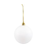 Шар для декорирования пластик d 10 см белый «Love2art» Ш-10