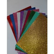 Фоамиран глиттерный А4 Magic 4 Hobby  2мм цена за 1 лист