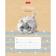 Тетрадь 12л. кос.лин.с доп.гориз. 12Т5В6 Кошарики (Хатбер)