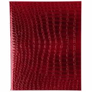 Тетрадь 48л. кл. бумвинил METALLIC тиснение CROCO Красная 48Т5бвВ1 (072795)