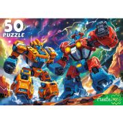 Пазлы 50эл. УК50-0214 КОСМИЧЕСКИЕ ТРАНСФОРМЕРЫ