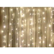 Э/гирлянда Штора LED 2*3м 200 лампочек, тёплый белый KRV-166