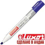 Маркер для досок синий LUXOR WBM 761 3632 спирт. основа, 2-5мм, скошенн.