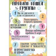Плакат А3 Правила нашей группы 0801026