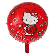 Шар фольгированный Круг 18« »Hello Kitty божья коровка