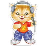 Плакат А4 ФМ1-14180 Котик