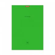 Тетрадь А4 96л. кл. 096047254-56565 ErichKrause® Классика Neon зеленая (обложка мелов. картон, неоновая печать, бумага офсет 60г/м2, на скрепке)