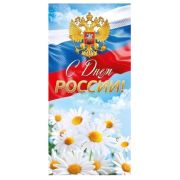 Открытка евро 21.919 С Днем России! (б/текста)