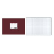 Книга учета А4 144л. кл. бумвинил 19с2 кор К горизонтальная бордо