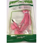 Наушники Perfeo BASE розовые