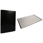 Папка с 40 прозр.вклад. Silwerhof Eco SE-V40BLK A4 пластик 0.5мм черный