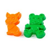 Формочка котенок+медведь 7162