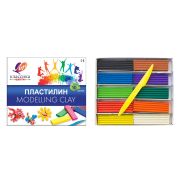 Пластилин 10цв. 200г Луч «Классика» Детство 7С 304-08 со стеком
