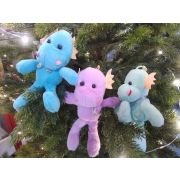 Игрушка Дракон 17см ручки/ножки висят, с гребешком