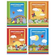 Портфолио дошкольника ПП4к_7БЦ20ф_лам 0500 на кольцах А4 20файлов,10вкладышей