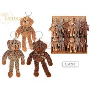 Брелок Мишка 16см  3цв.в асс в  дисплее TZ12871