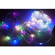 Э/гирлянда LED 20м 200 лампочек мульти KRV-161
