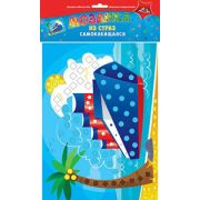 Мозаика самокл. со стразами С3081-02 Корабль