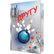 Открытка 2-01-3697 Другу