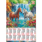 Календарь А2 2026 Символ года ПО-26-077 У водопада