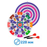 Дартс круглый d22см ДС22543