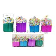 Набор украш. S 8321 4шт. ПОДАРКИ 4х7 см