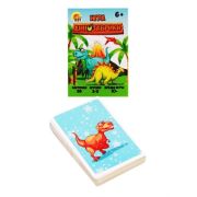 Игры в дорогу ИН-7670 Динозаврики (55 карточек) 6+, 3-9 игроков