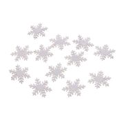 Декор «Новогодние снежинки»,набор 6 шт на клеевой основе